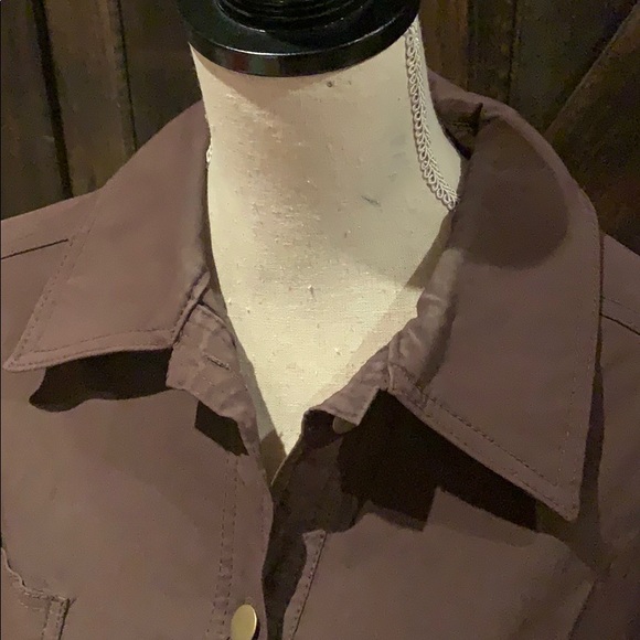 Dalia Brown button down top - Picture 3 of 11